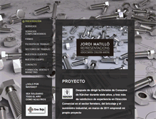 Tablet Screenshot of jordimatillo.com